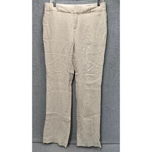 Banana Republic Martin Fit Linen Pants Size 6